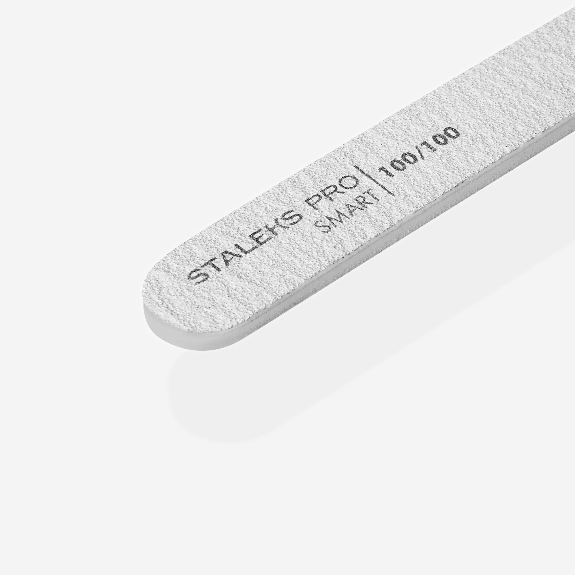 NFB-21/4 Mineral straight nail file SMART 100/100 grit, 5 pcs/set image 1