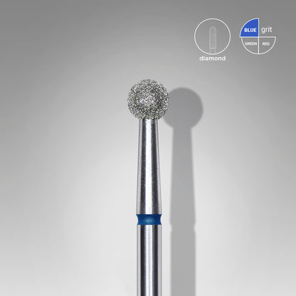 FA01B040   DIAMOND NAIL DRILL BIT, "BALL", BLUE image 0