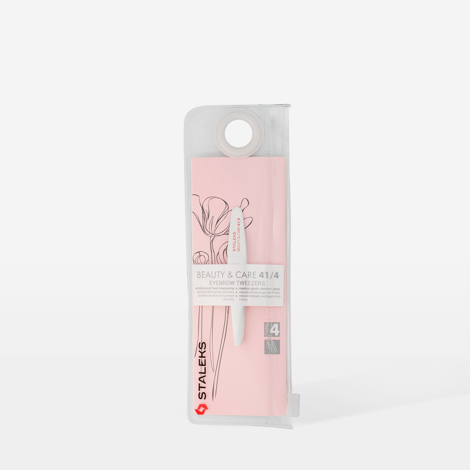 TBC-41/4 Eyebrow tweezers Staleks Beauty & Care 41 Type 4