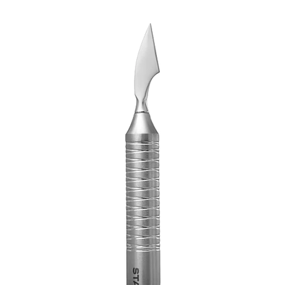 PE-100/3 Manicure pusher rounded pusher + cleaner image 2