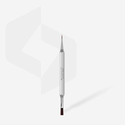 Double-ended brush EXCLUSIVE 08/03 gel 10 mm / liner 10 mm