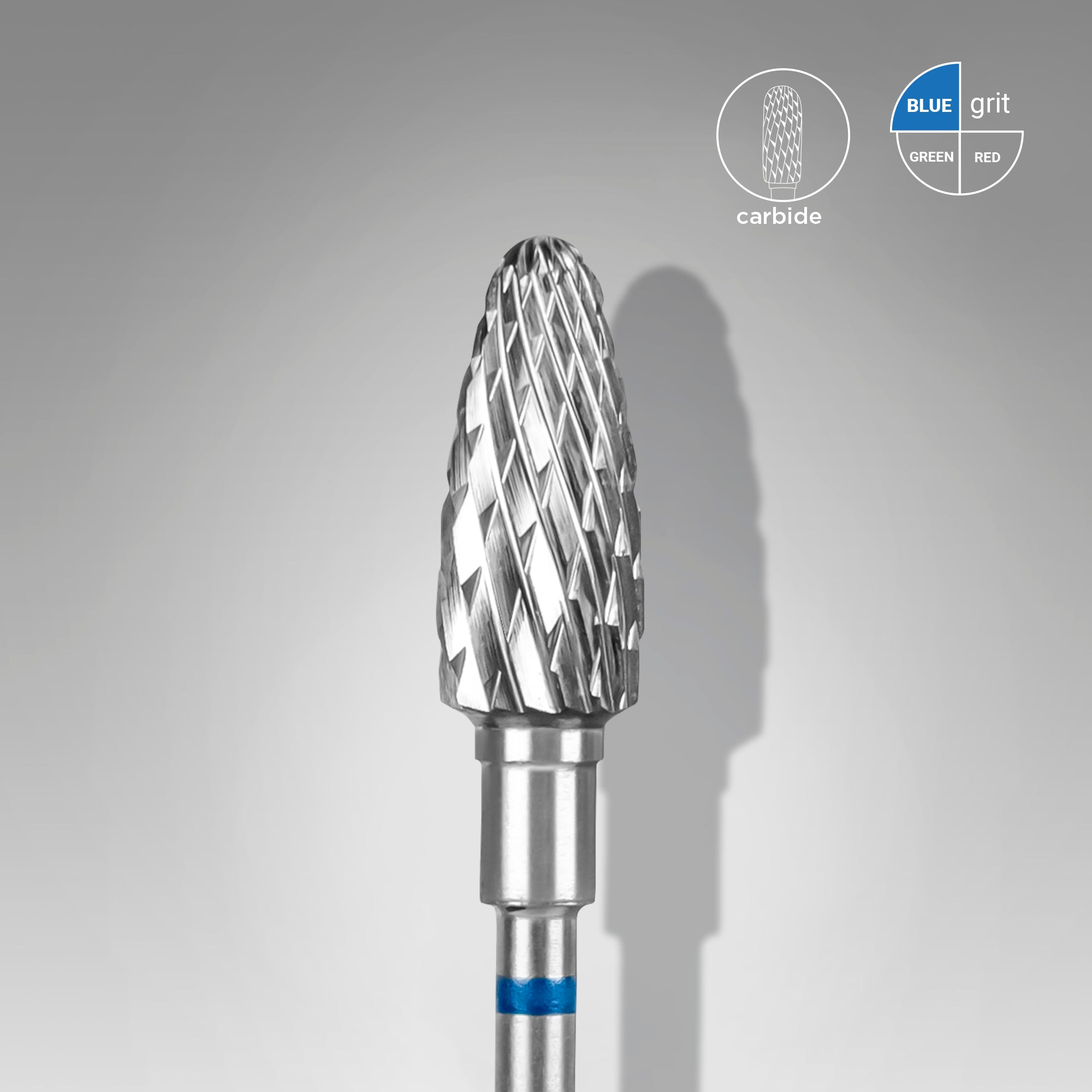 Carbide nail drill bit corn blue head EXPERT diameter 6 mm / working part 14 mm