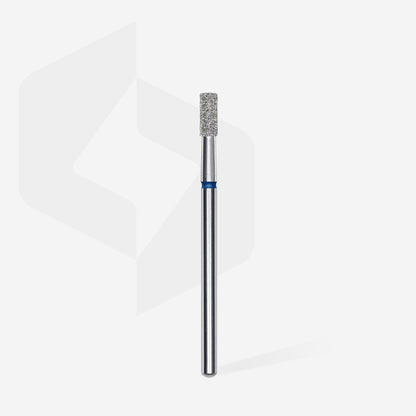 Diamond nail drill bit cylinder blue EXPERT head diameter 2.5 mm / working part 6 mm