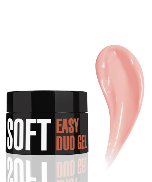 Easy Duo Gel Soft "Jade Rose" Professional acrylic-gel system 20g image 0