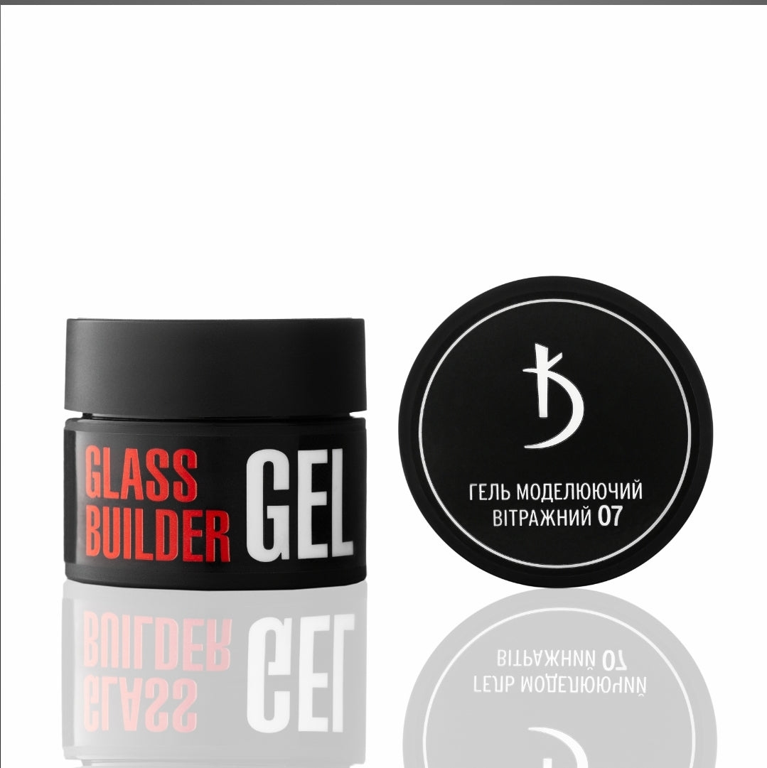 07 Modeling gel STAINED GLASS Builder gel 12 ml image 1
