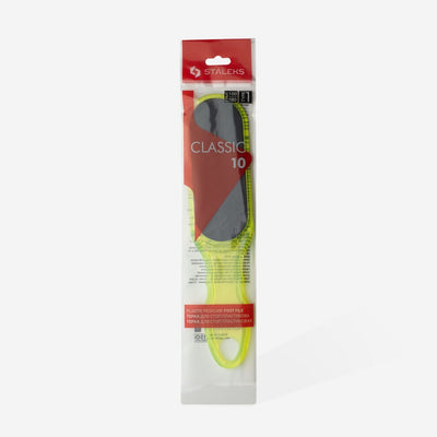 AC 10/1 Plastic foot file 100/180 grit