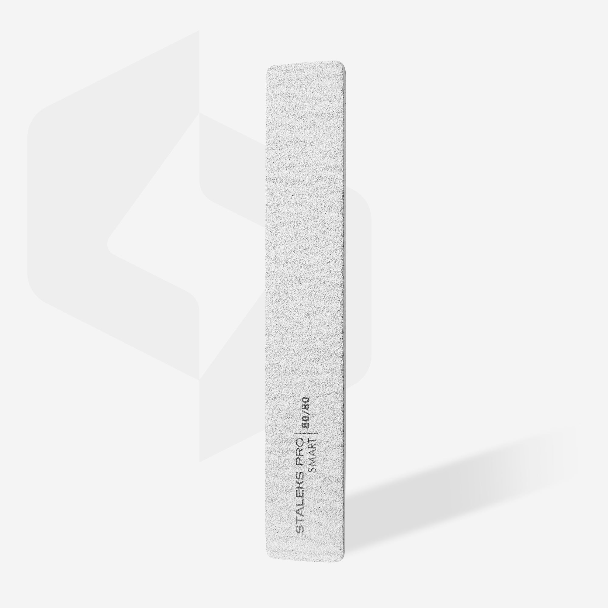NFB-31/3  Mineral broad straight nail file Smart, 80/80 grit, (5 pc) image 2