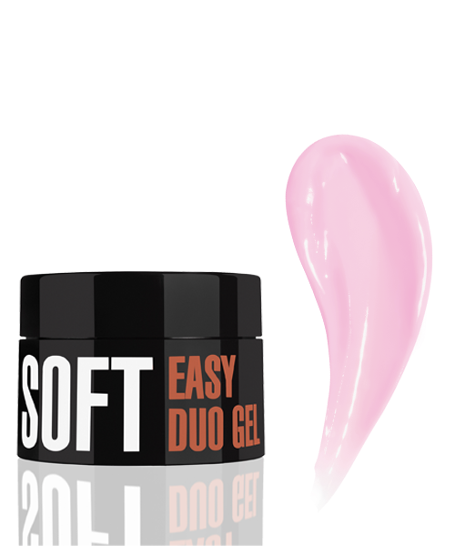 Easy Duo Gel Soft "Pink Dream" Professional acrylic-gel system 35g image 0