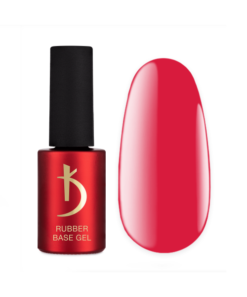 Color Rubber Base gel,  Watermelon, 7ml image 0