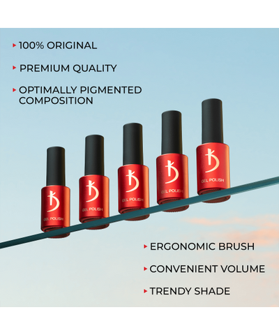 40 R Gel polish Red 7 ml image 1