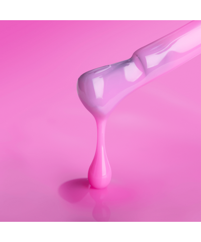 Color Rubber Base Gel, Rosy, 7 ml image 2