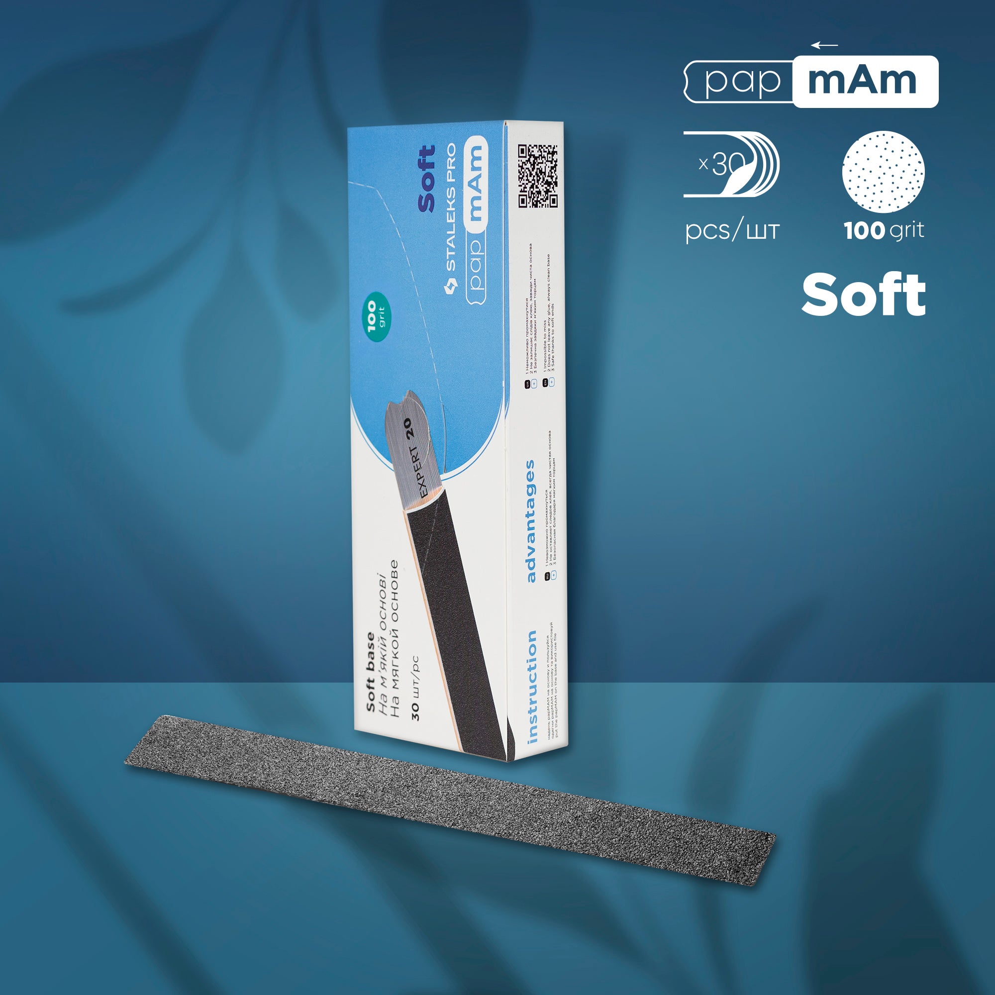 DFCE-20-100 30 pcs Disposable papmAm files (soft base)