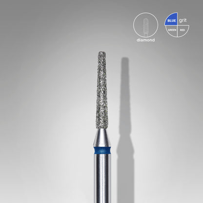 Diamond nail drill bit frustum blue EXPERT head diameter 1.6 mm / working part 10 mm