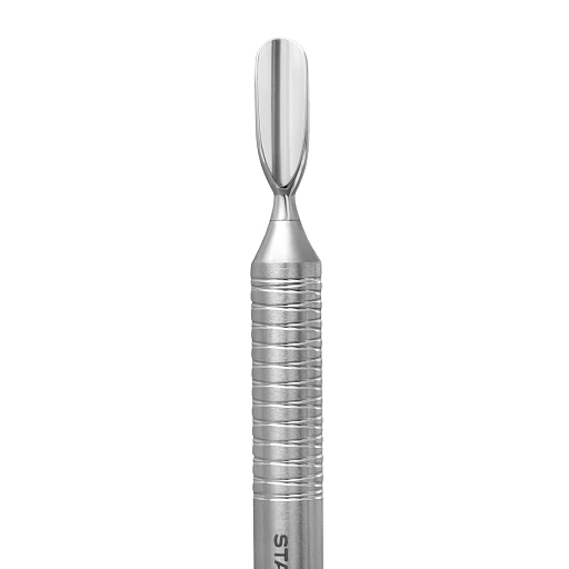 PE-100/3 Manicure pusher rounded pusher + cleaner image 1
