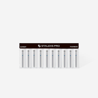 FA01B035 DIAMOND NAIL DRILL BIT, "BALL", BLUE