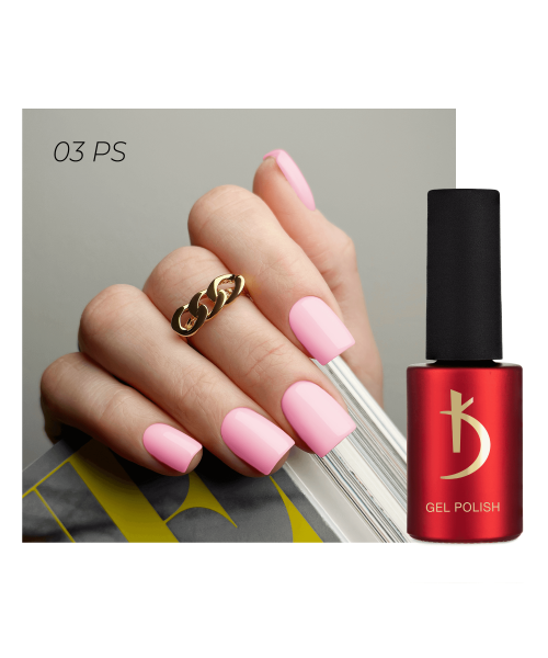 03 PS Gel polish Pink Silk 7 ml image 0