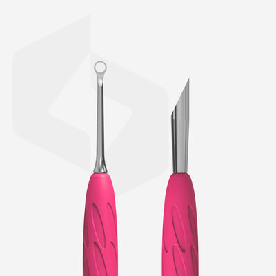 PQ-11/2 Manicure pusher Gummy with silicone handle UNIQ