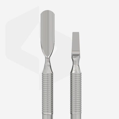 Manicure pusher EXPERT 30 TYPE 5 (rounded wide pusher and straight blade)