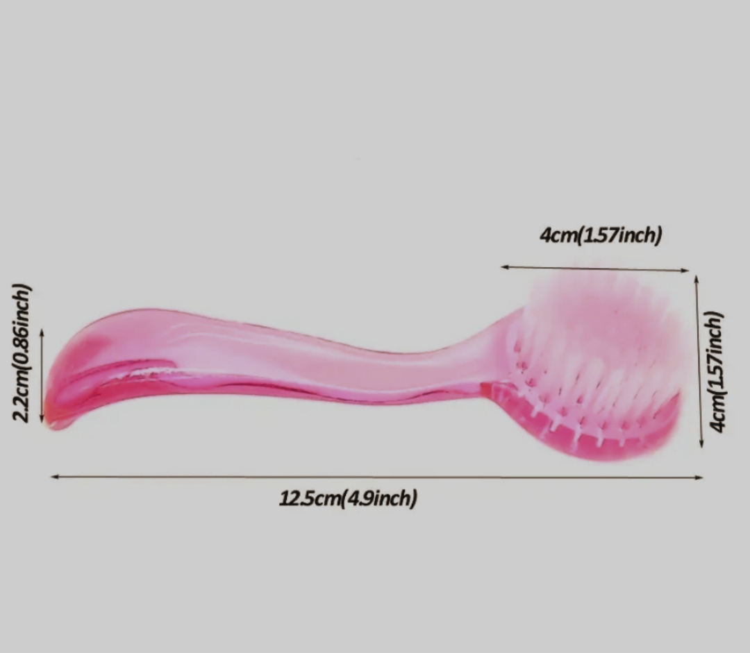 Pink cleaning brush image 0