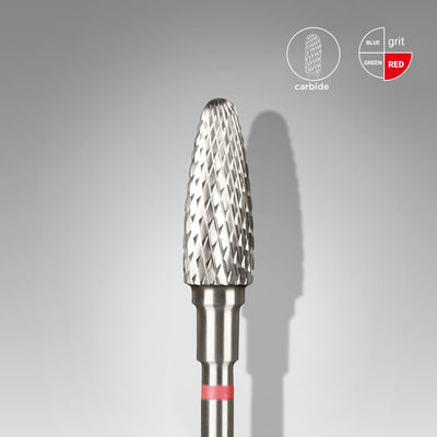FT90R050/13 Carbide drill bit, "corn", red, 5 mm/ working part 13 mm