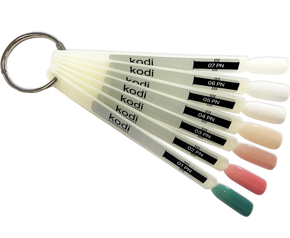 Palette of gel polishes "Parcelain" 7 Tips image 1