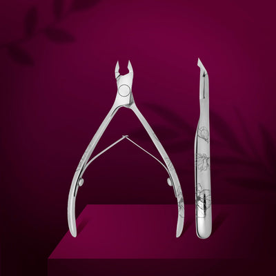 NX-20-5m Professional cuticle nippers Staleks Pro Exclusive 20, 5 mm (Magnolia)