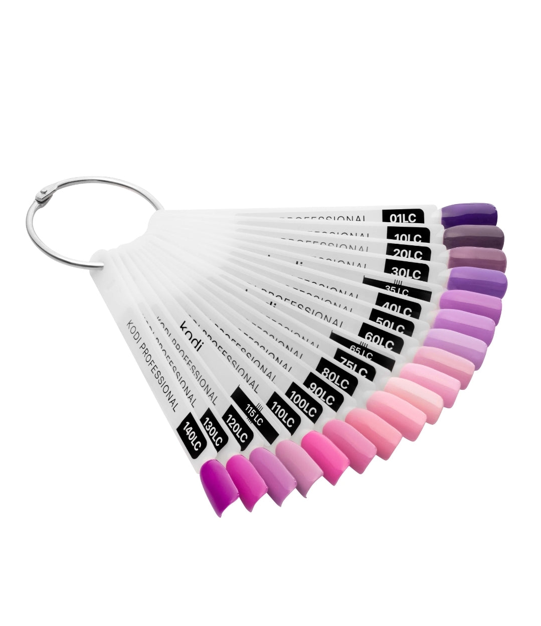 Palette of gel polishes "Lilac " 18 tips image 0