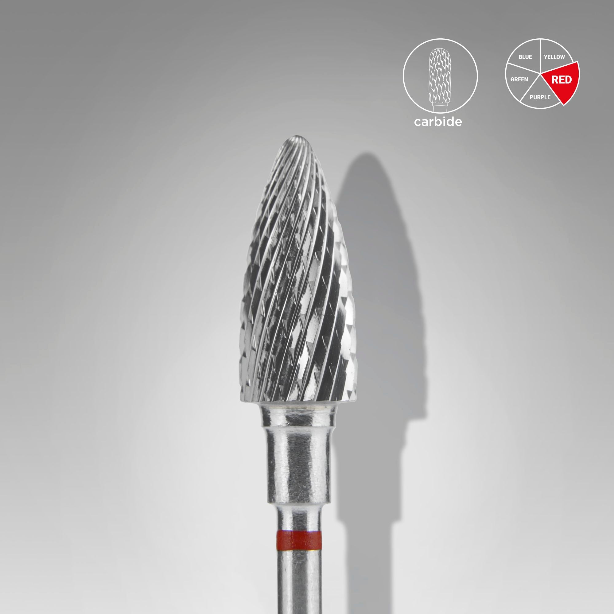 FT110R060/14 Carbide drill bits, red, cone