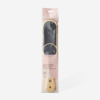 STALEKS Beauty & Care 10 Type 3 multi grit wooden pedicure foot file 60/80/100/120 grit ABC 10/3