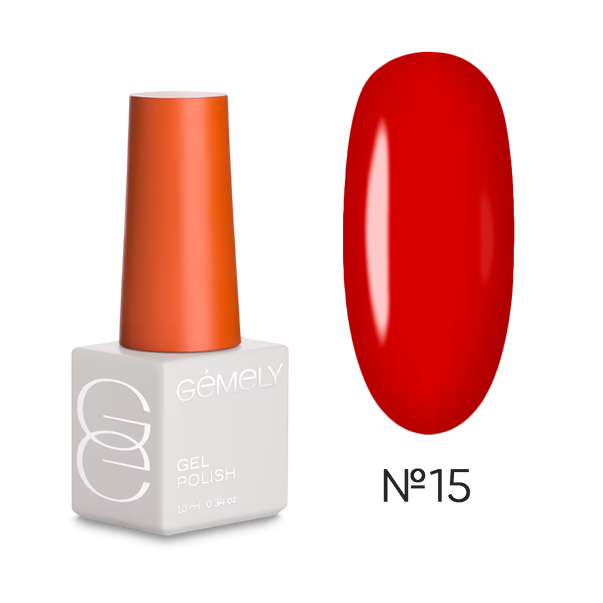 GÉMELY Max Color 015 Classic Red Gel Polish