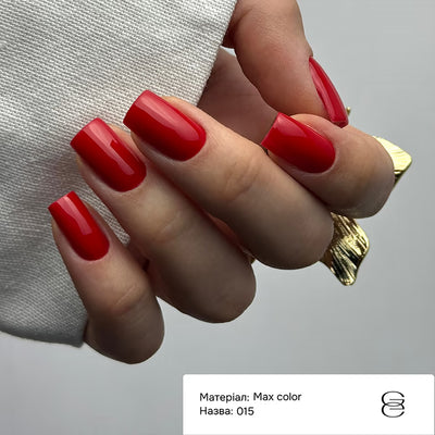 GÉMELY Max Color 015 Classic Red Gel Polish