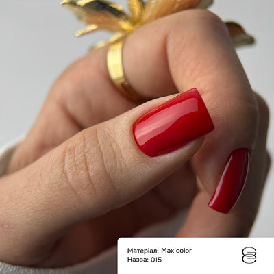 GÉMELY Max Color 015 Classic Red Gel Polish