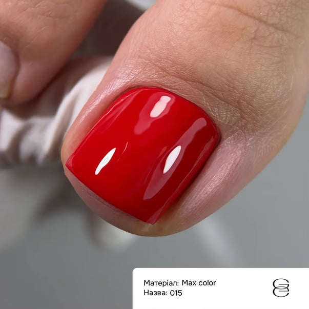 GÉMELY Max Color 015 Classic Red Gel Polish