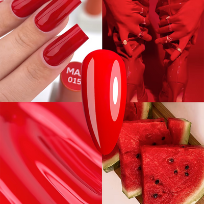 GÉMELY Max Color 015 Classic Red Gel Polish