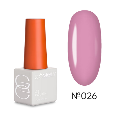 GÉMELY Max Color 026 Powder Pink Gel Polish