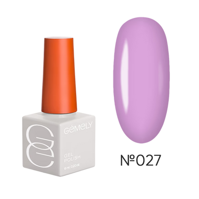 GÉMELY Max Color 027 Lavender Pink Gel Polish 6 ml