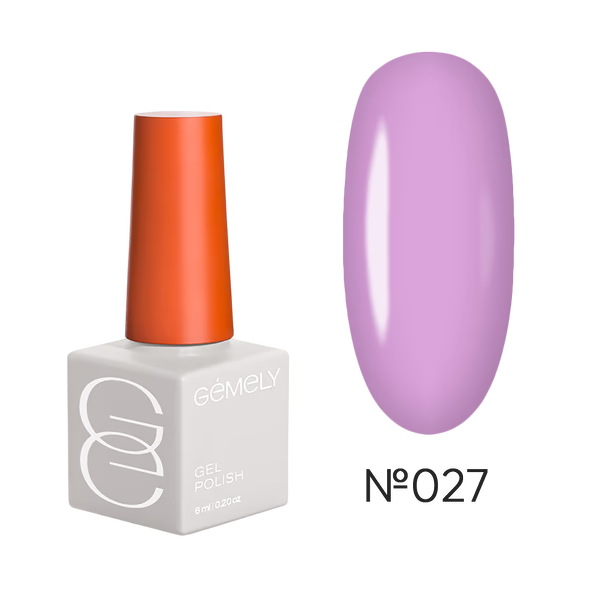 GÉMELY Max Color 027 Lavender Pink Gel Polish 6 ml