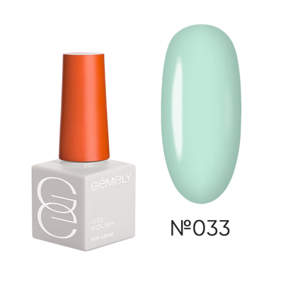 GÉMELY Max Color 033 Milky Green Gel Polish 6 ml