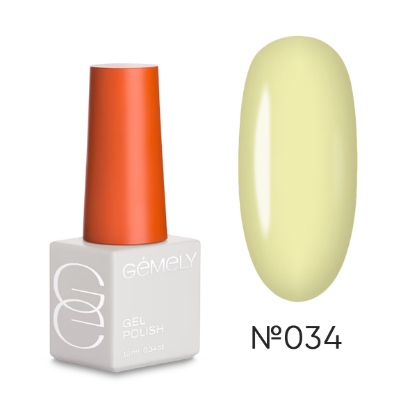 GÉMELY Max Color 034 Cream Gel Polish
