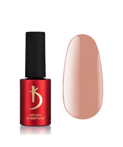 KODI Natural Rubber Base Gel "Dark Beige" 7 ml bottle 