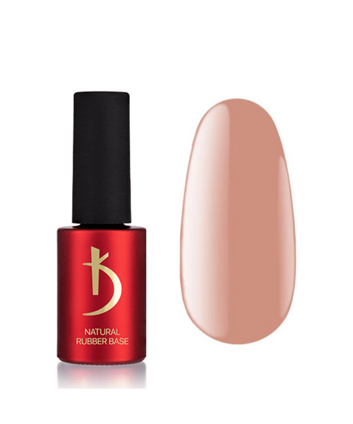 KODI Natural Rubber Base Gel "Dark Beige" 7 ml bottle #volume_7-ml