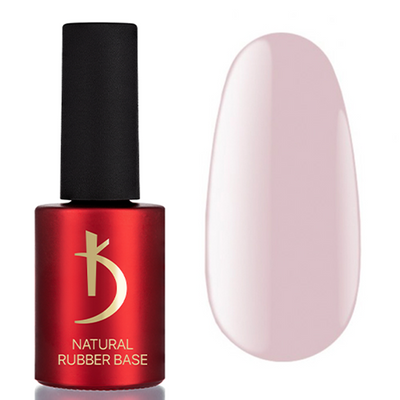 KODI Natural Rubber Base Gel "Pink Ice" 15 ml bottle 