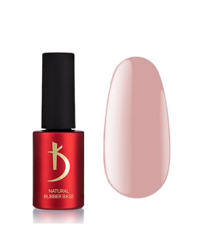 KODI Natural Rubber Base Gel "Tea Rose" 7 ml bottle 