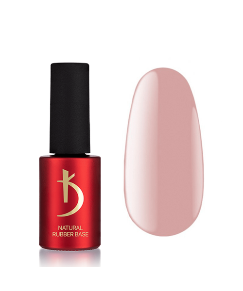 KODI Natural Rubber Base Gel "Tea Rose" 7 ml bottle #volume_7-ml