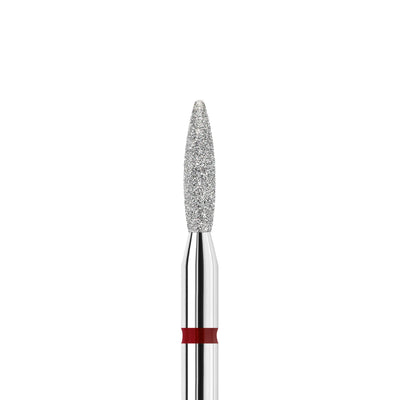 KWARK PL218060FD Blunt Elongated Flame, Red grit