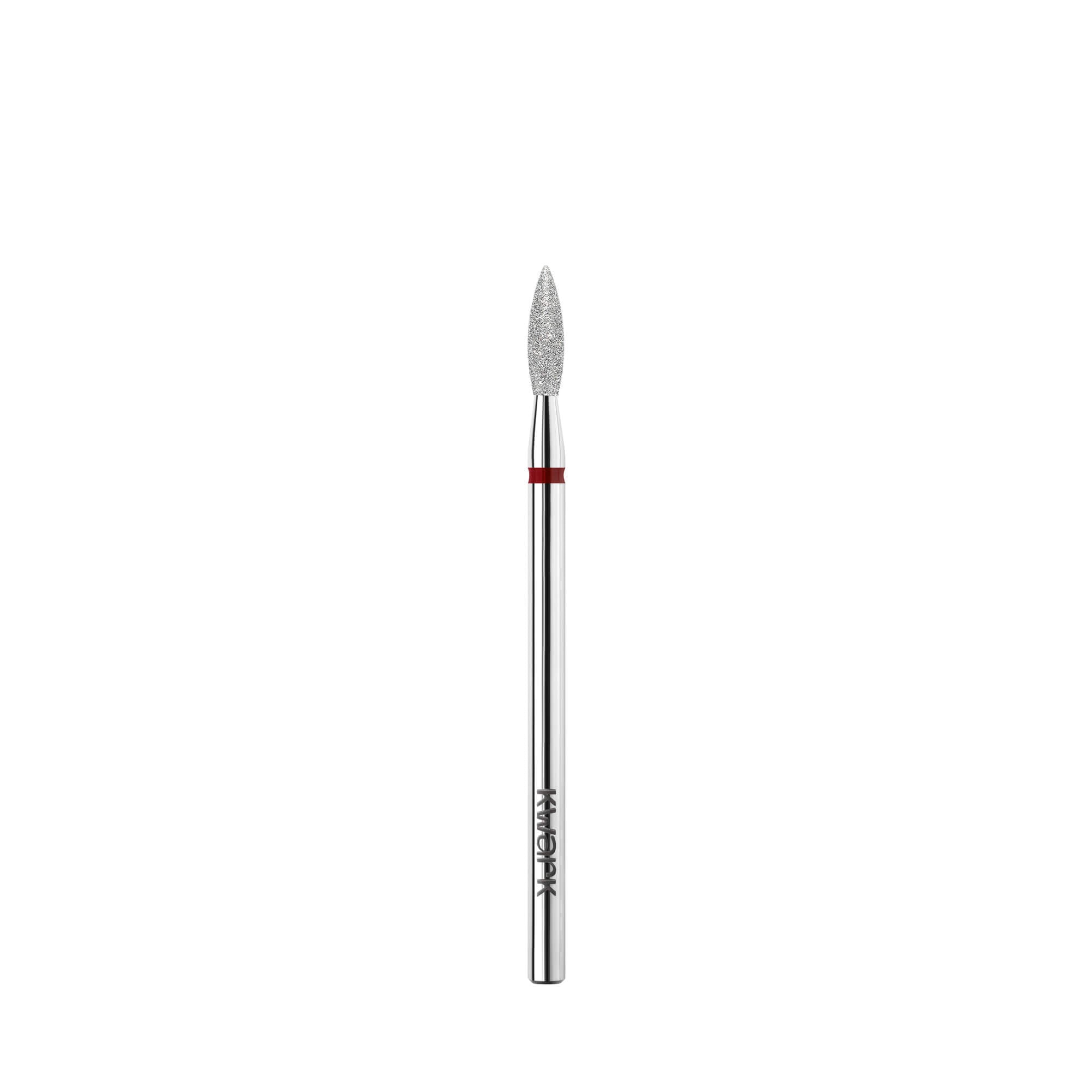 KWARK PL238060FF Sharp Elongated Flame, Red grit
