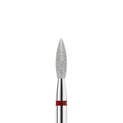 KWARK PL238060FF Sharp Elongated Flame, Red grit