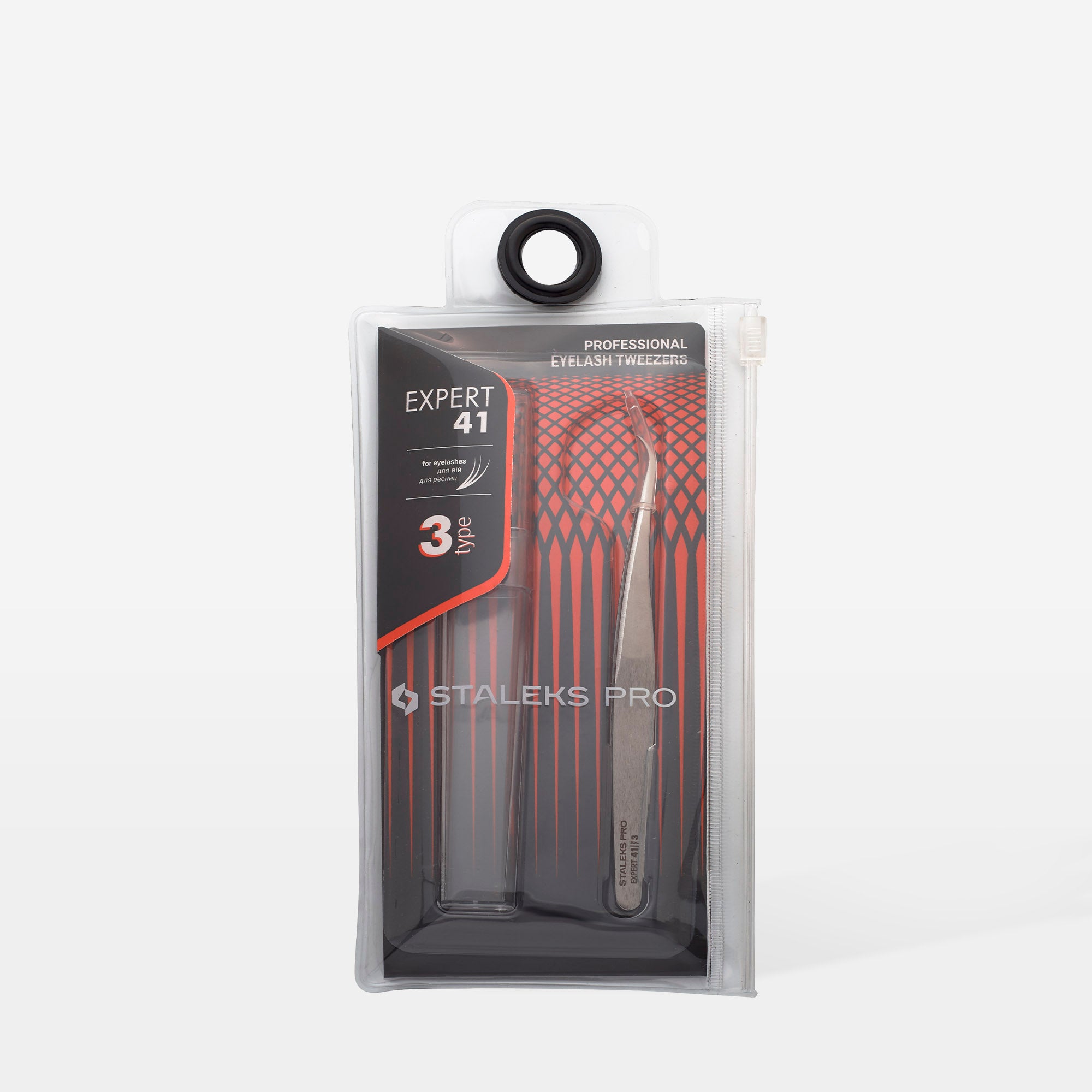 EXPERT TE-41/3, NEW , PROFESSIONAL EYELASH TWEEZERS image 3