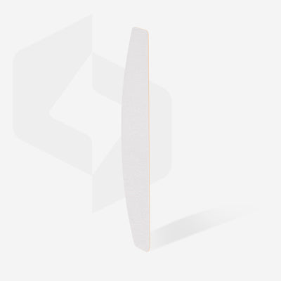 DFE-42-180w White disposable files for crescent nail file 50 pcs