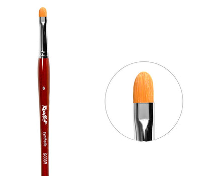 GC33R  N.6   Roubloff Brush, Oval image 0